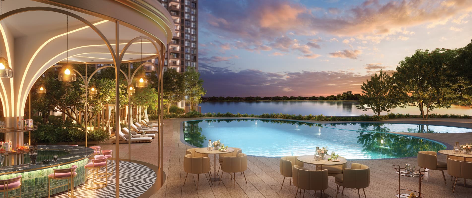 Lodha Elanza exterior