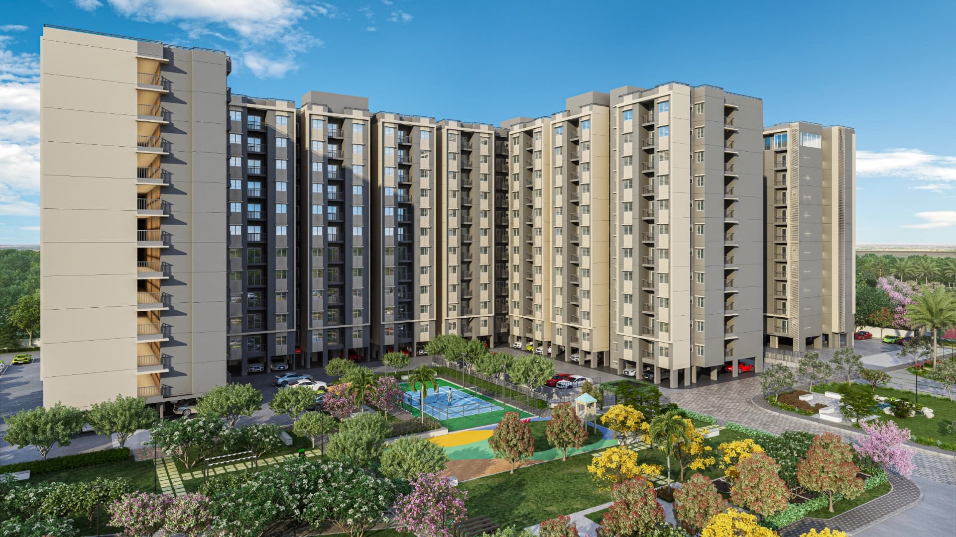 Sattva Aeropolis II exterior